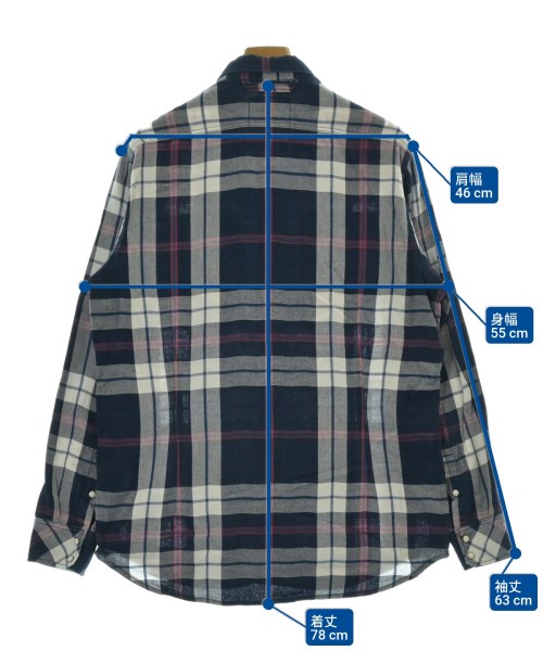 G-STAR RAW（ジースターロー）カジュアルシャツ 紺 サイズ:L メンズ/2200649098033