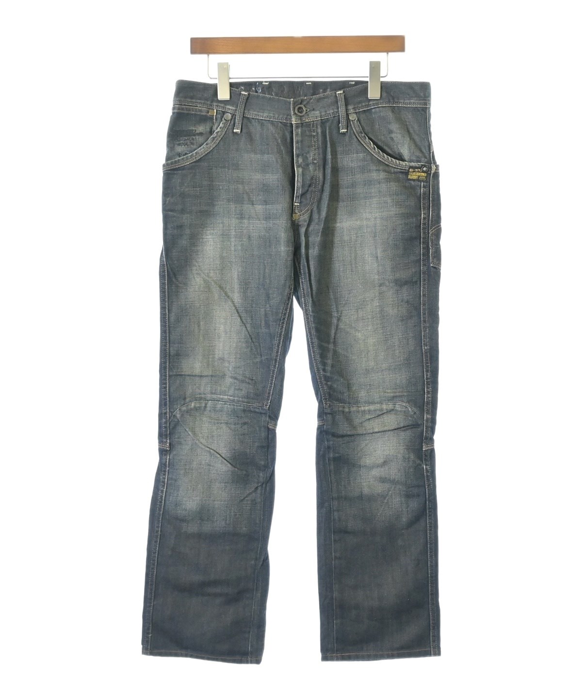G-STAR RAW（ジースターロー）デニムパンツ 紺 サイズ:33(L位) メンズ