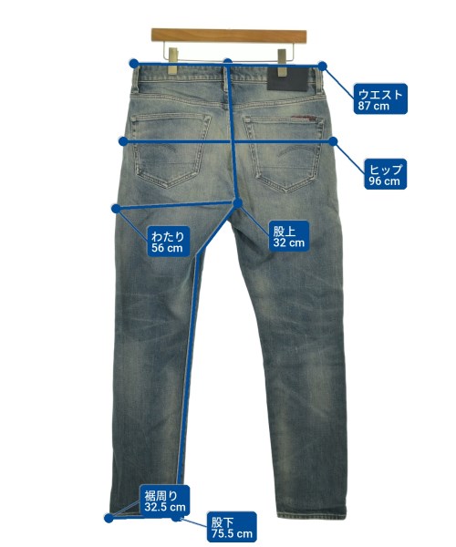 G-STAR RAW（ジースターロー）デニムパンツ 青 サイズ:32(L位) メンズ/2200707009018