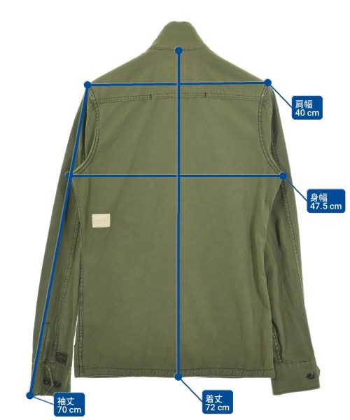 G-STAR RAW（ジースターロー）ミリタリーブルゾン カーキ サイズ:S メンズ/2200733343032