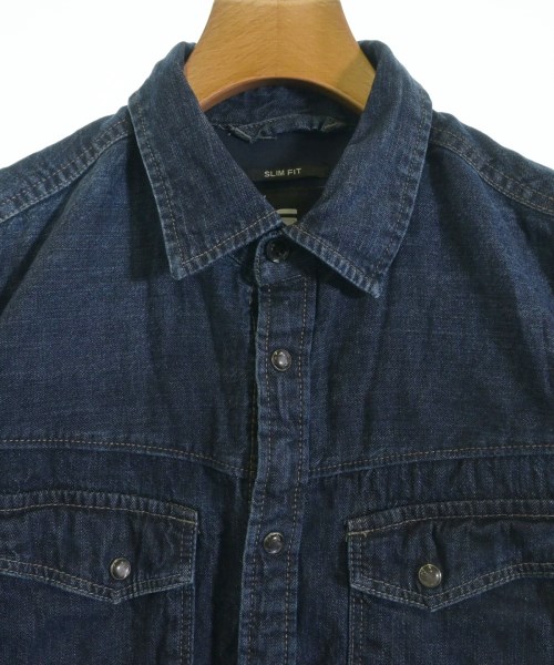 G-STAR RAW（ジースターロー）カジュアルシャツ 紺 サイズ:M メンズ/2200735825048