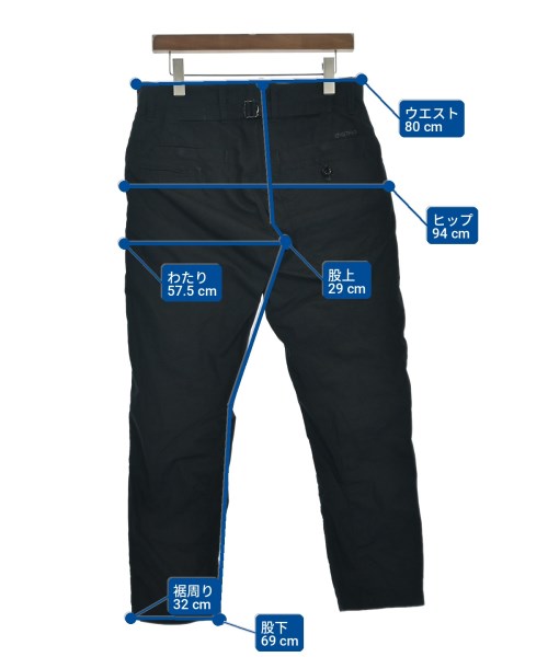 G-STAR RAW（ジースターロー）チノパン 黒 サイズ:30(M位) メンズ/2200737487046