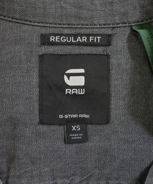 G-STAR RAW（ジースターロー）カジュアルシャツ グレー サイズ:XS メンズ/2200719935060
