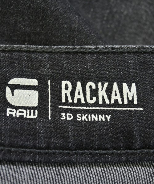 G-STAR RAW（ジースターロー）デニムパンツ 黒 サイズ:28(S位) メンズ/2200686763208