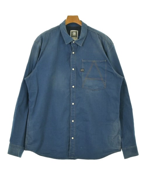 G-STAR RAW(ジースターロー)カジュアルシャツ 紺 サイズ:XXXL/2200688991180