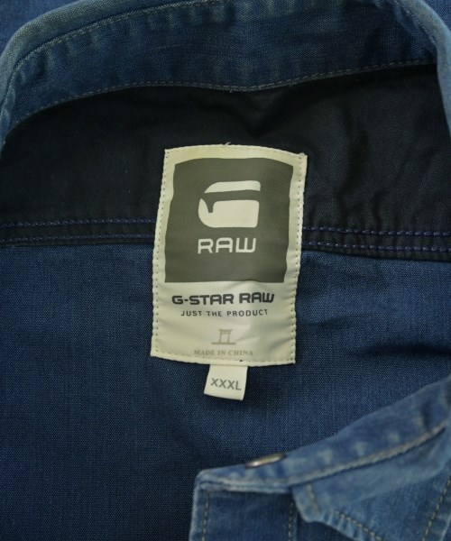 G-STAR RAW（ジースターロー）カジュアルシャツ 紺 サイズ:XXXL メンズ/2200688991180