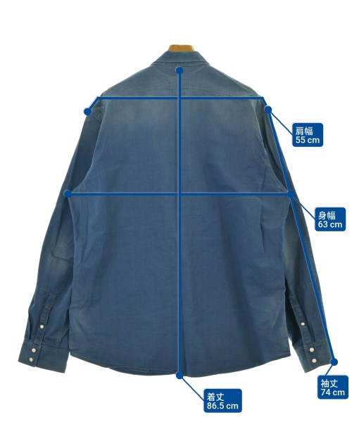 G-STAR RAW（ジースターロー）カジュアルシャツ 紺 サイズ:XXXL メンズ/2200688991180