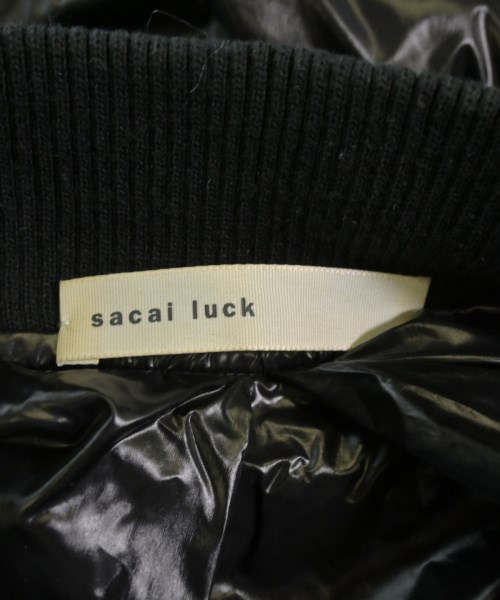 sacai luck（サカイラック）ダウンコート 黒 サイズ:2(M位) レディース/2200628627049