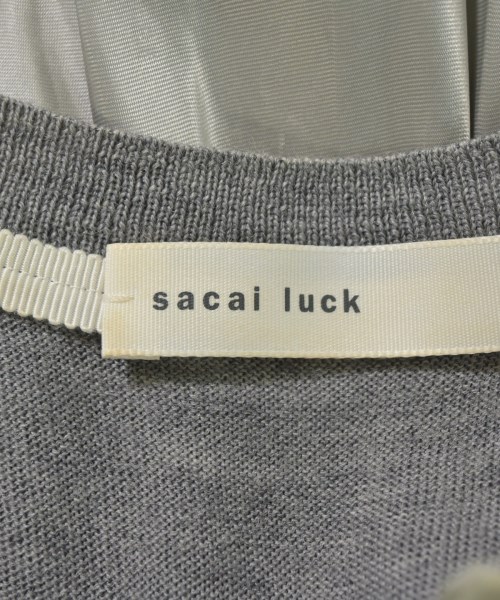 sacai luck（サカイラック）カーディガン グレー サイズ:2(M位) レディース/2200628992017