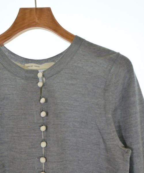 sacai luck（サカイラック）カーディガン グレー サイズ:2(M位) レディース/2200628992017