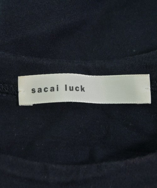 sacai luck（サカイラック）Tシャツ・カットソー 紺 サイズ:2(M位) レディース/2200611240149