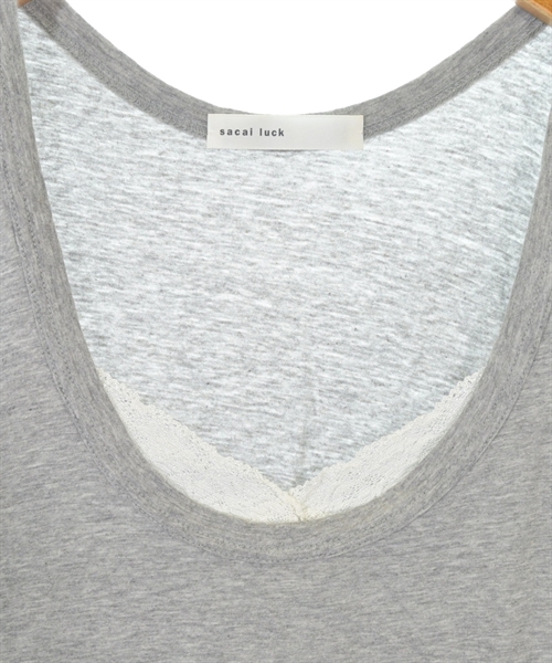 sacai luck（サカイラック）タンクトップ グレー サイズ:2(M位) レディース/2200608299068