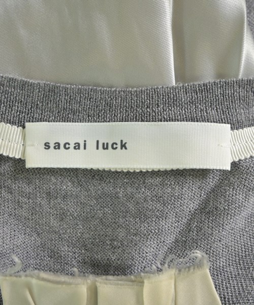 sacai luck（サカイラック）ニット・セーター グレー サイズ:2(M位) レディース/2200616111031