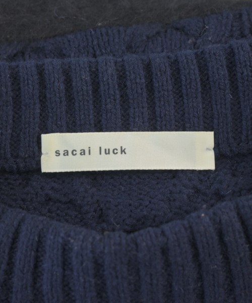 sacai luck（サカイラック）ワンピース 黒 サイズ:2(M位) レディース/2200606407069