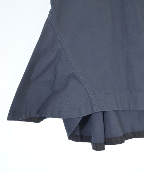 sacai luck（サカイラック）ひざ丈スカート 紺 サイズ:2(M位) レディース/2200606625029