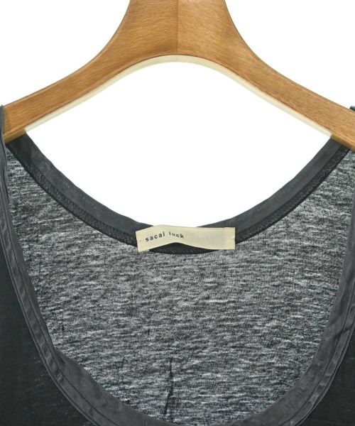 sacai luck（サカイラック）タンクトップ 黒 サイズ:-(M位) レディース/2200670259380