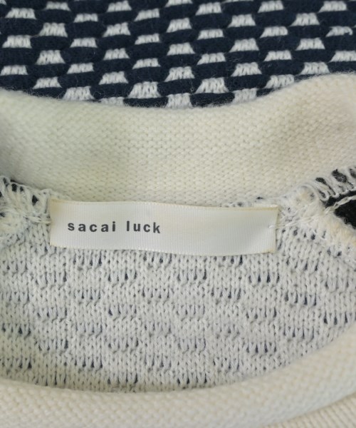 sacai luck（サカイラック）ニット・セーター 紺 サイズ:2(M位) レディース/2200675934053