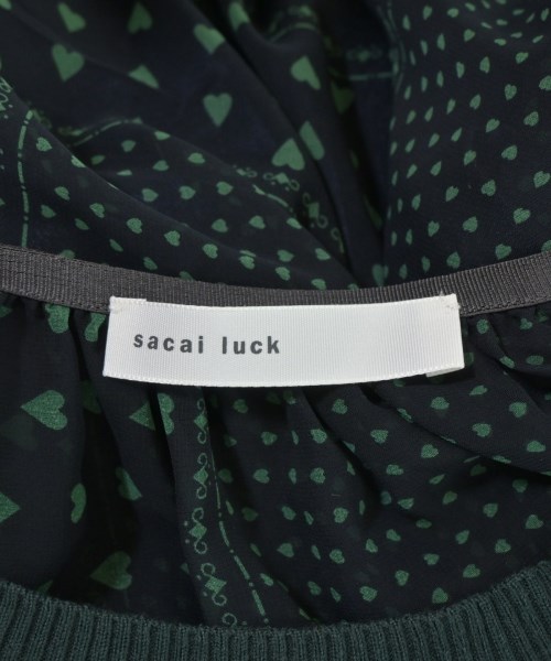 sacai luck（サカイラック）ニット・セーター 緑 サイズ:3(L位) レディース/2200680746023