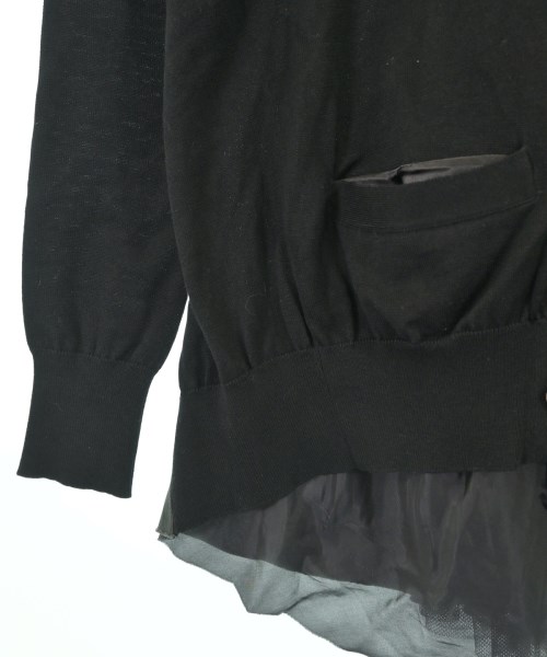sacai luck（サカイラック）カーディガン 黒 サイズ:1(S位) レディース/2200681141018