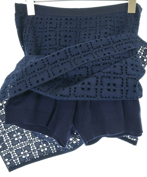 sacai luck（サカイラック）ロング・マキシ丈スカート 紺 サイズ:1(S位) レディース/2200676751031