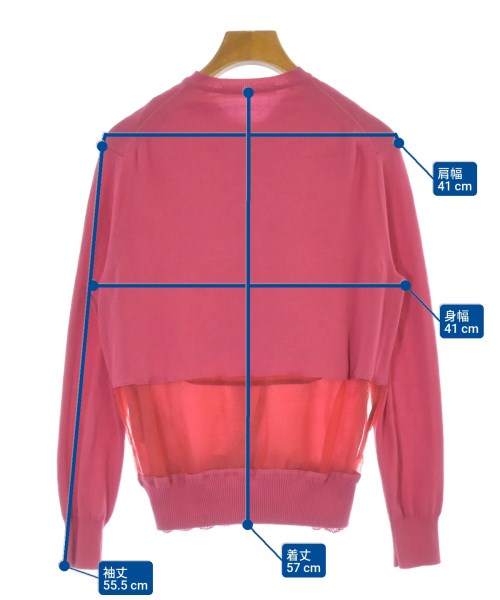 sacai luck（サカイラック）カーディガン ピンク サイズ:2(M位) レディース/2200693961017