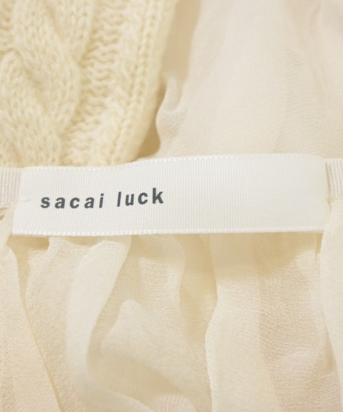 sacai luck（サカイラック）ワンピース 白 サイズ:2(M位) レディース/2200694316038