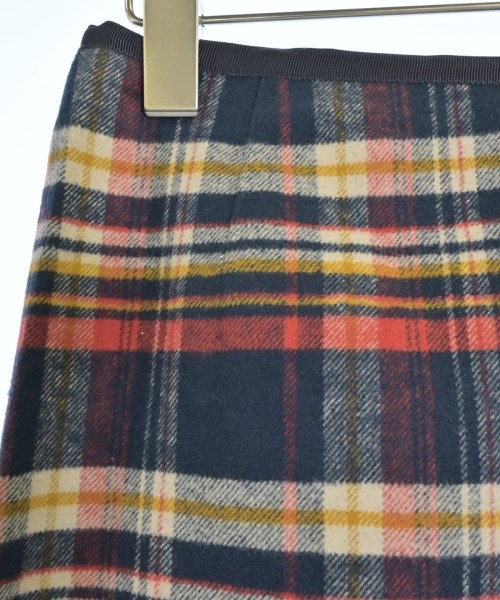 sacai luck（サカイラック）ひざ丈スカート 紺 サイズ:1(S位) レディース/2200694316069