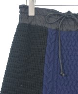 sacai luck（サカイラック）ひざ丈スカート 紺 サイズ:2(M位) レディース/2200694683017