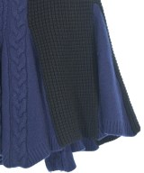 sacai luck（サカイラック）ひざ丈スカート 紺 サイズ:2(M位) レディース/2200694683017
