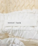 sacai luck（サカイラック）ひざ丈スカート 白 サイズ:1(S位) レディース/2200694683024
