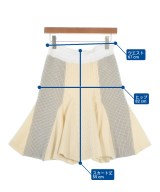 sacai luck（サカイラック）ひざ丈スカート 白 サイズ:1(S位) レディース/2200694683024