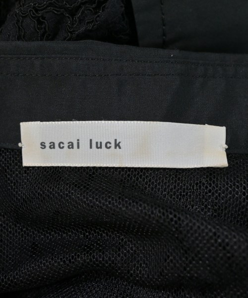 sacai luck（サカイラック）ワンピース 黒 サイズ:F レディース/2200694698110