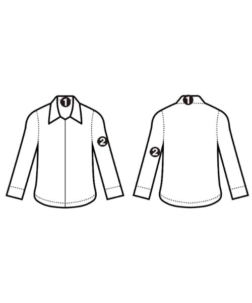 sacai luck（サカイラック）ブラウス 白 サイズ:2(M位) レディース/2200694698127