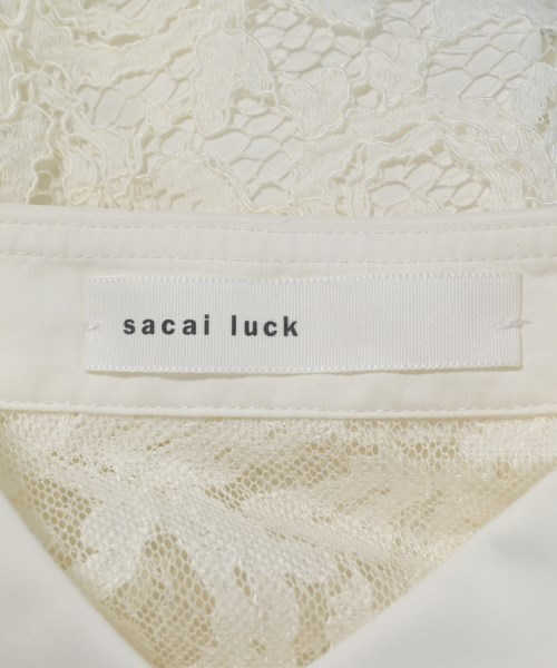 sacai luck（サカイラック）ブラウス 白 サイズ:2(M位) レディース/2200694698127