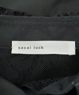 sacai luck（サカイラック）ワンピース 黒 サイズ:3(L位) レディース/2200695174019
