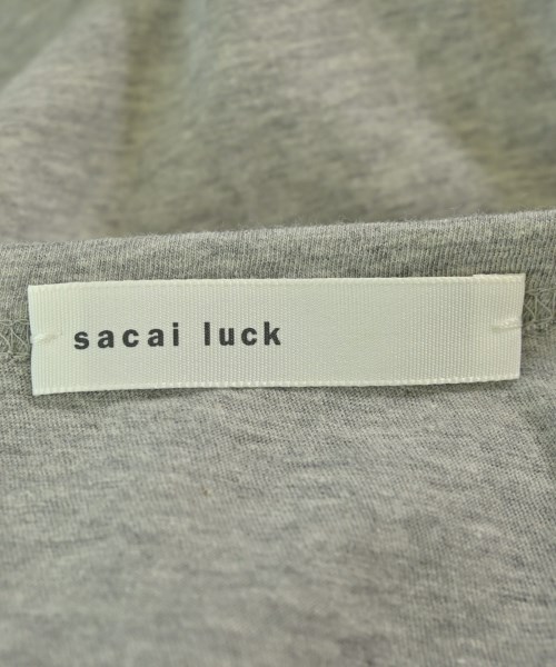 sacai luck（サカイラック）Tシャツ・カットソー グレー サイズ:2(M位) レディース/2200680726100