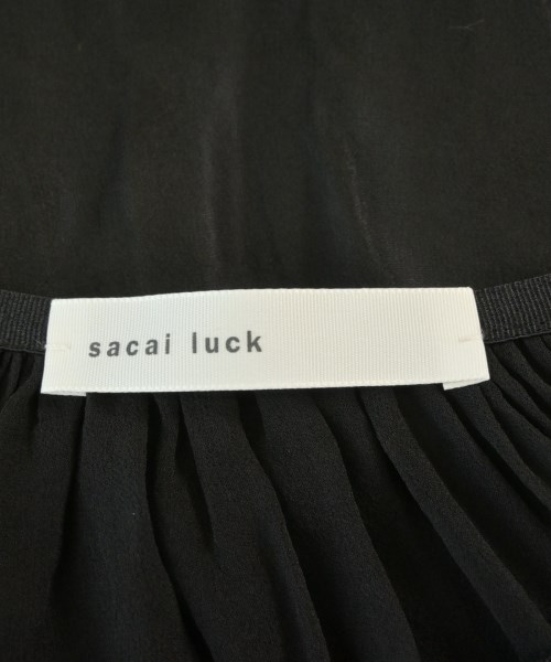 sacai luck（サカイラック）ニット・セーター 黒 サイズ:2(M位) レディース/2200698266186