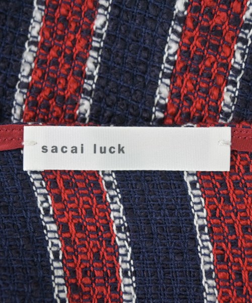 sacai luck（サカイラック）ブラウス 紺 サイズ:2(M位) レディース/2200695371029
