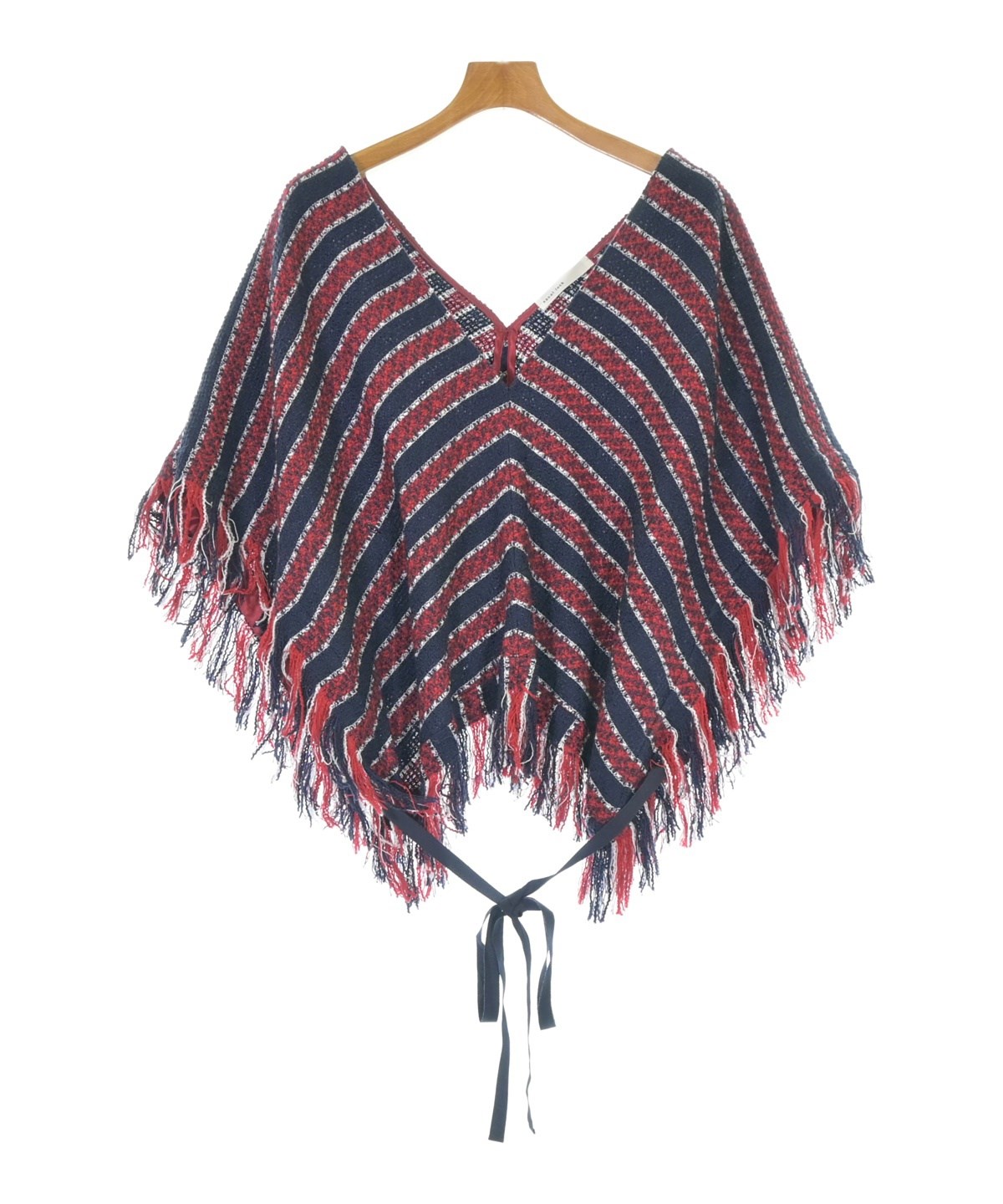 sacai luck（サカイラック）ブラウス 紺 サイズ:2(M位) レディース 