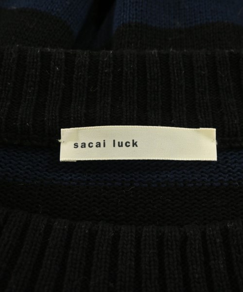 sacai luck（サカイラック）ニット・セーター 紺 サイズ:-(M位) レディース/2200699998260