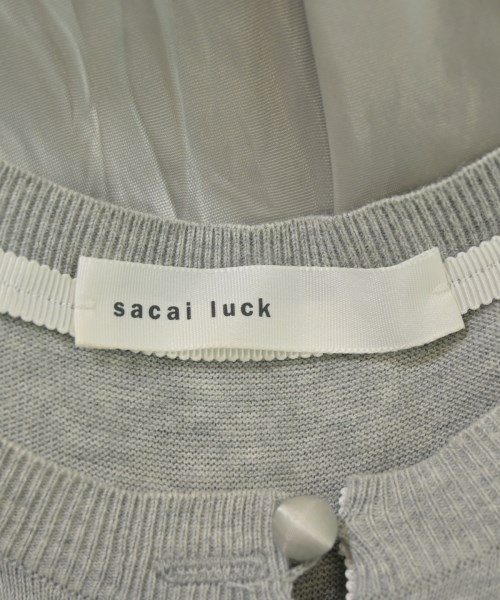 sacai luck（サカイラック）カーディガン グレー サイズ:2(M位) レディース/2200642868367