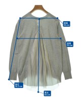 sacai luck（サカイラック）カーディガン グレー サイズ:2(M位) レディース/2200642868367