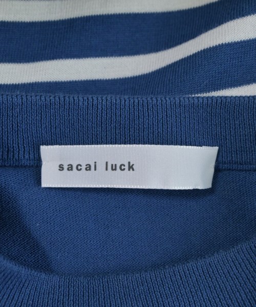 sacai luck（サカイラック）ニット・セーター 青 サイズ:2(M位) レディース/2200653887043