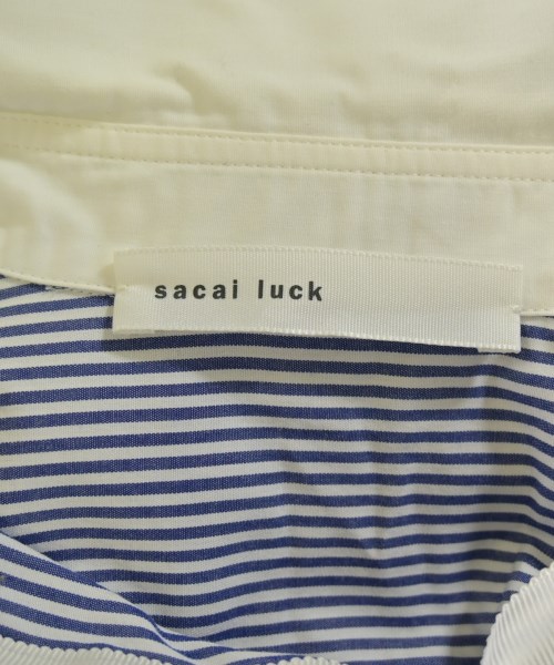 sacai luck（サカイラック）カジュアルシャツ 青 サイズ:F レディース/2200710479051
