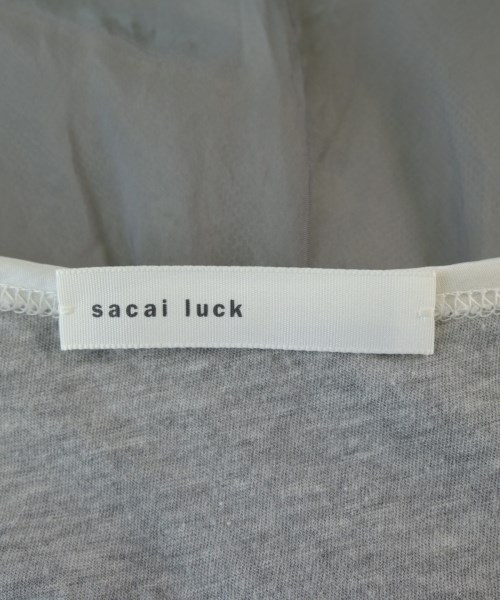 sacai luck（サカイラック）Tシャツ・カットソー グレー サイズ:2(M位) レディース/2200715064047