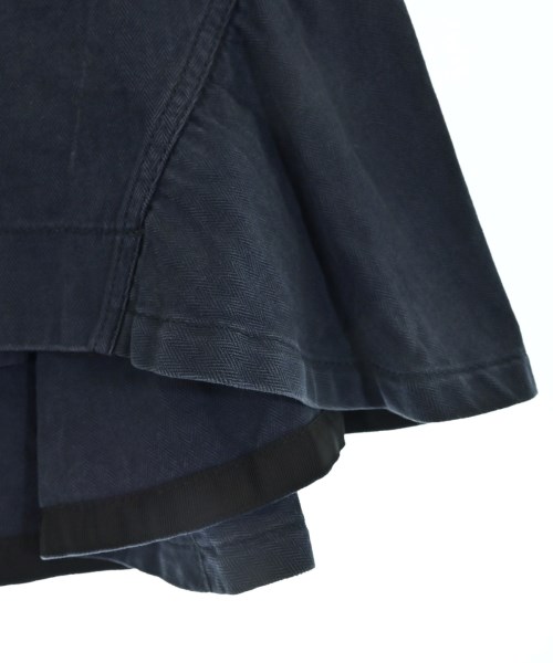 sacai luck（サカイラック）ひざ丈スカート 紺 サイズ:2(M位) レディース/2200716217077