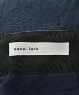 sacai luck（サカイラック）ひざ丈スカート 紺 サイズ:2(M位) レディース/2200716217077