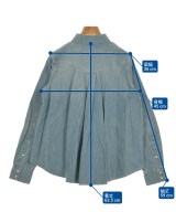 sacai luck（サカイラック）カジュアルシャツ 青 サイズ:2(M位) レディース/2200639794259