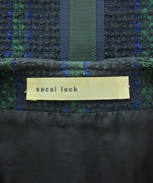 sacai luck（サカイラック）ワンピース 紺 サイズ:2(M位) レディース/2200644294034