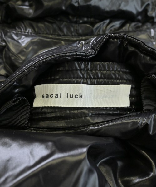 sacai luck（サカイラック）ダウンジャケット/ダウンベスト 黒 サイズ:2(M位) レディース/2200654544013